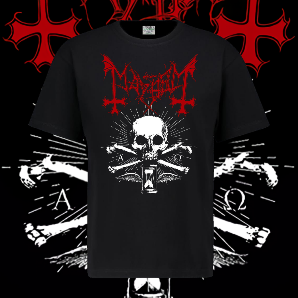 MAYHEM T-SHIRT - ALPHA OMEGA DAEMON