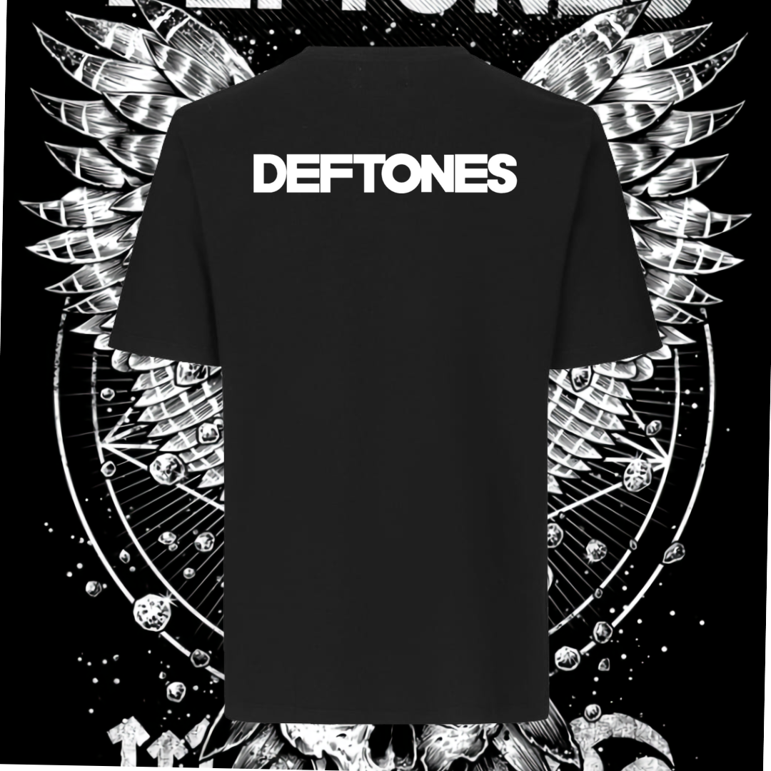 DEFTONES T-SHIRT - OWL SKULL