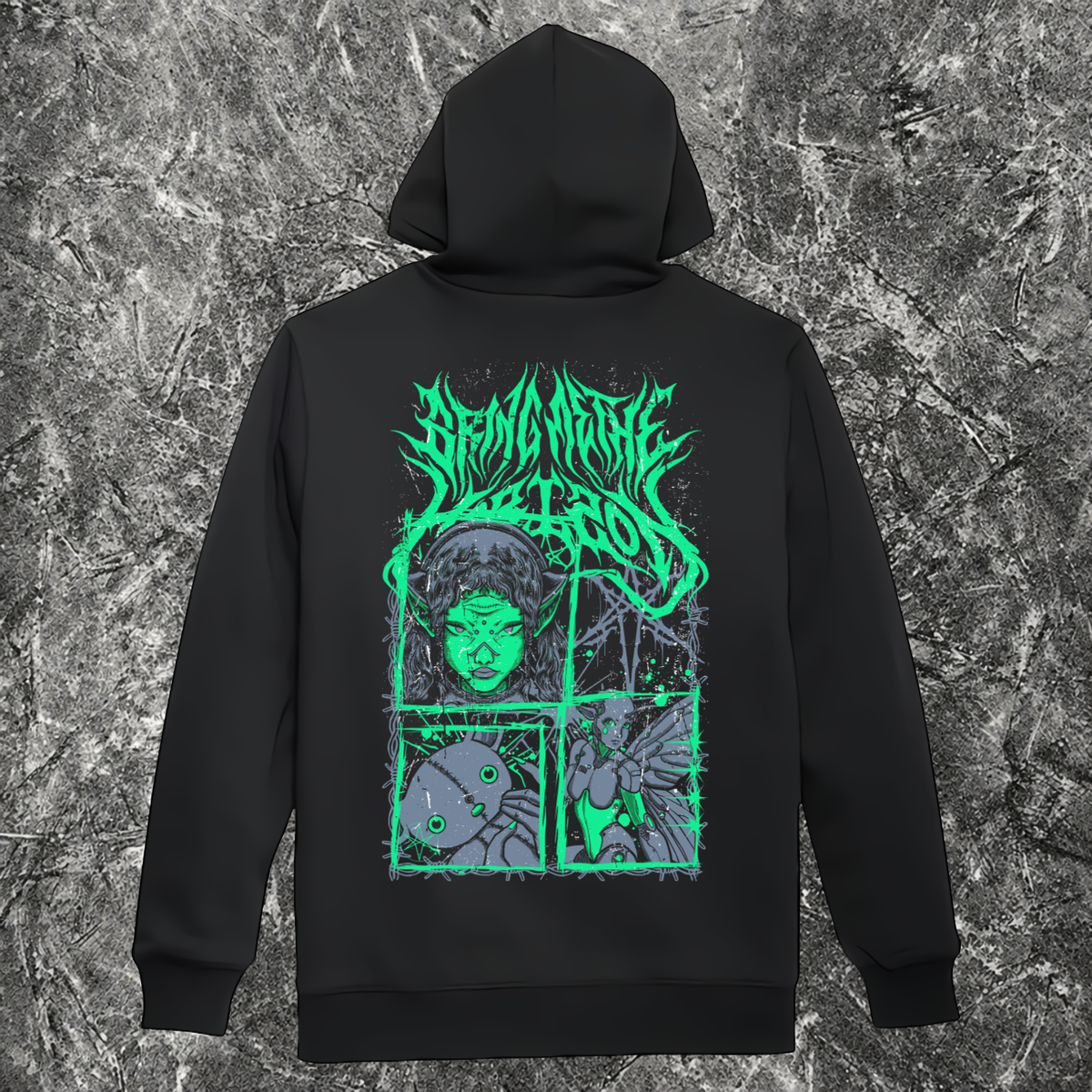 BRING ME THE HORIZON HOODIE - POST HUMAN AESTHETIC