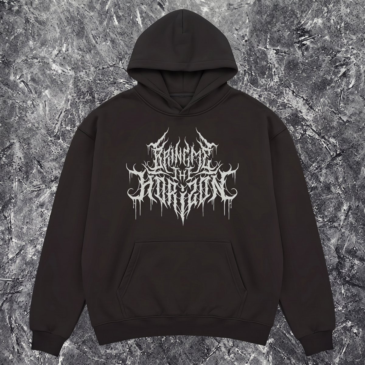 BRING ME THE HORIZON HOODIE - DEATHCORE STAR