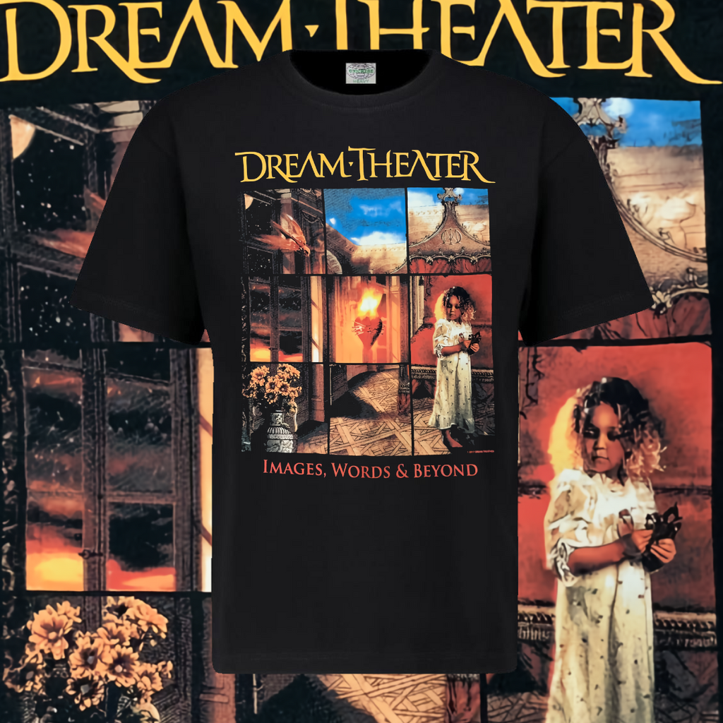 DREAM THEATER T-SHIRT - IMAGES, WORDS AND BEYOND 2017 ANNIVERSARY TOUR