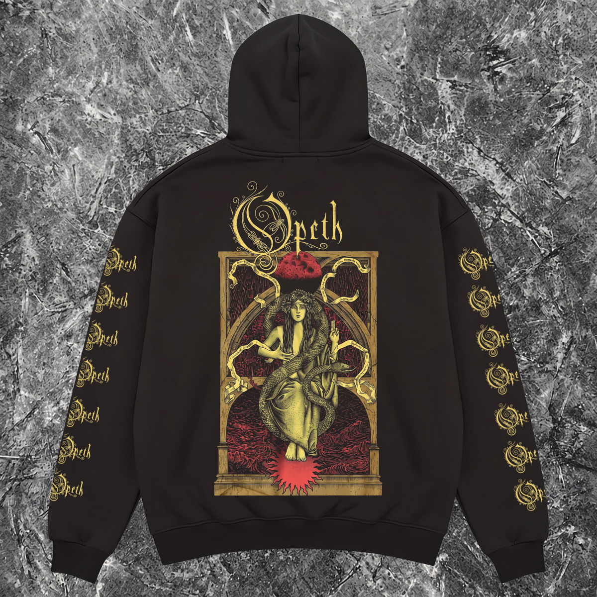 OPETH FULL SLEEVES HOODIE - MOON ABOVE SUN BELOW