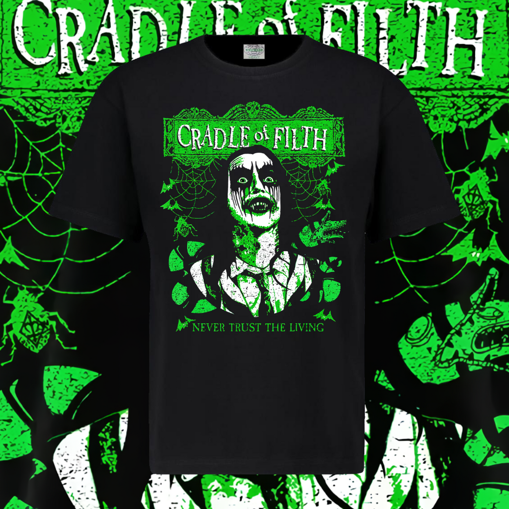 CRADLE OF FILTH T-SHIRT - NEVER TRUST THE LIVING