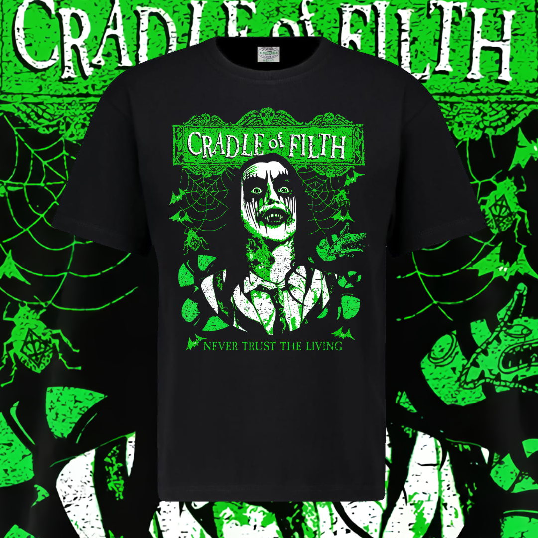 CRADLE OF FILTH T-SHIRT - NEVER TRUST THE LIVING