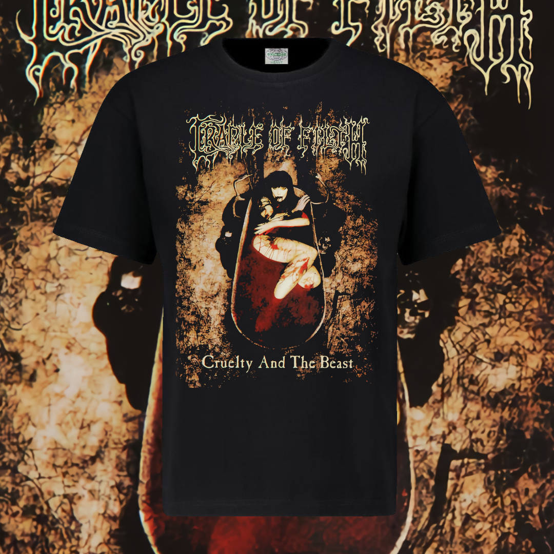 CRADLE OF FILTH T-SHIRT - CRUELTY AND THE BEAST