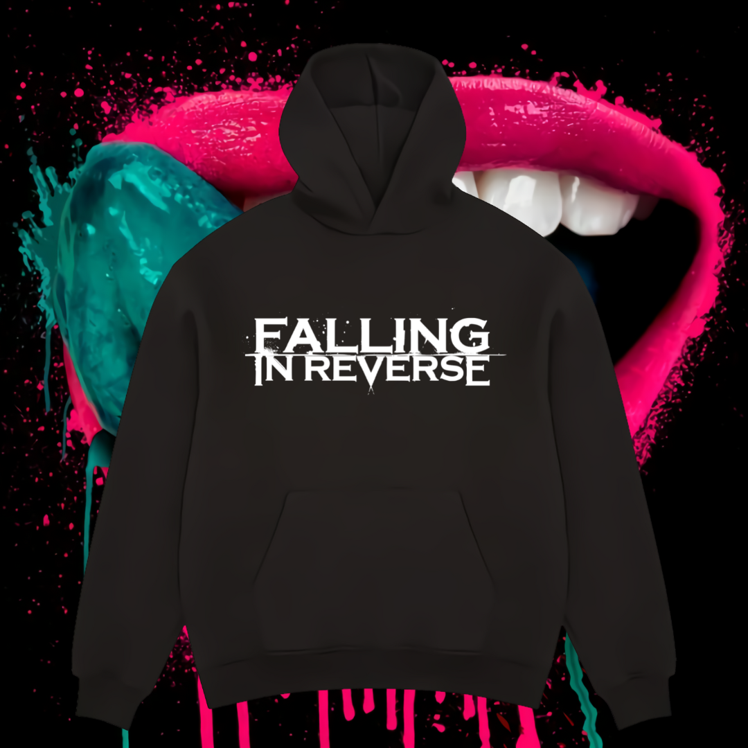 FALLING IN REVERSE HOODIE - BLUE TONGUE