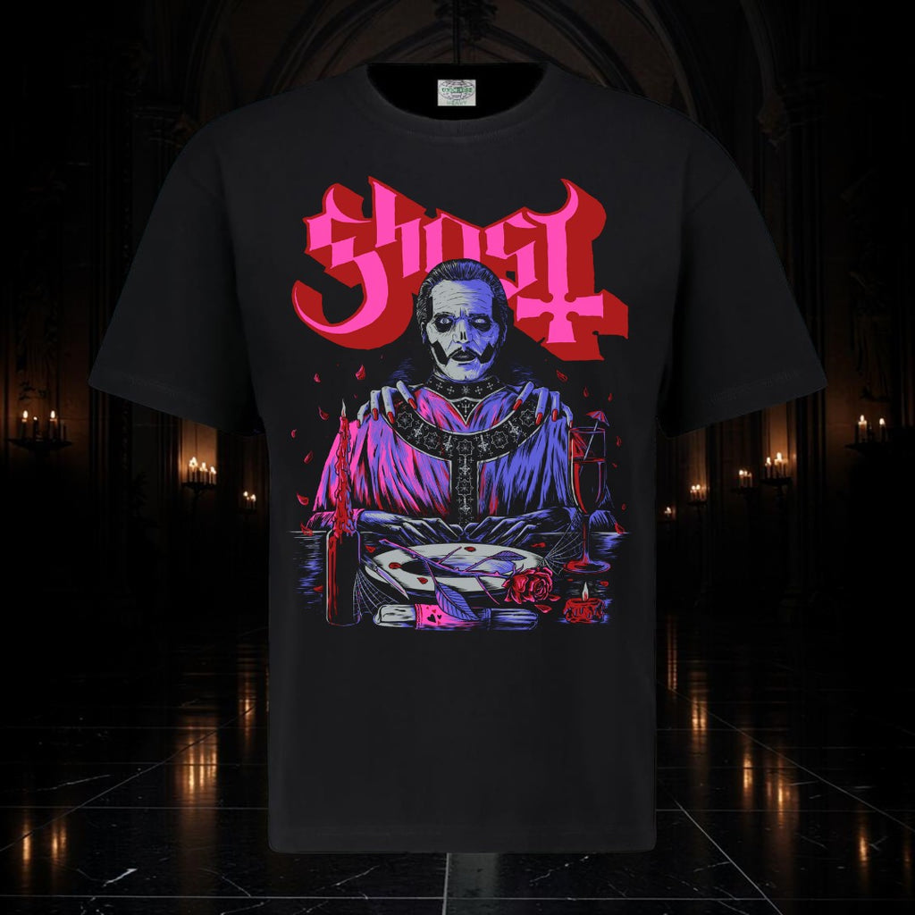 GHOST T-SHIRT - PUPPET PRIEST