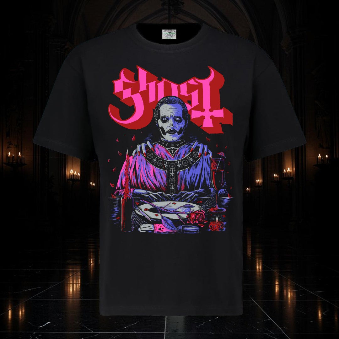 GHOST T-SHIRT - PUPPET PRIEST