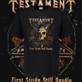 TESTAMENT T-SHIRT - FIRST STRIKE STILL DEADLY
