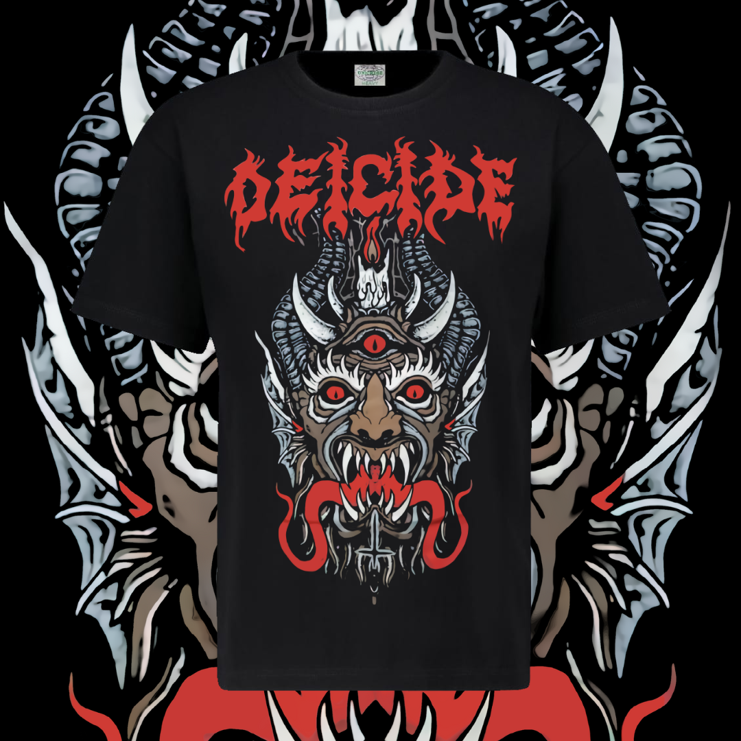 DEICIDE T-SHIRT - 3 EYED MONSTER