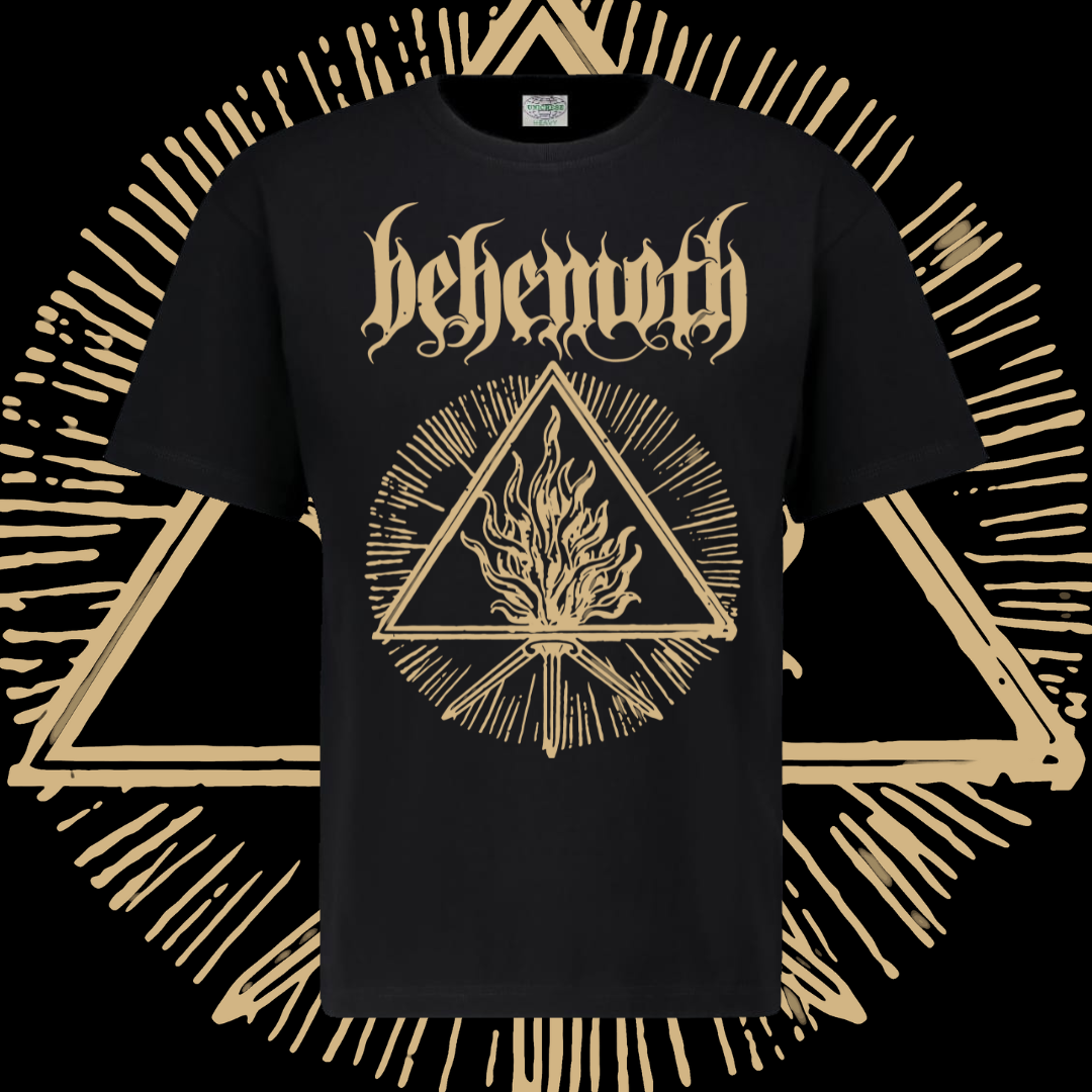 BEHEMOTH T-SHIRT - BURNING FLAME
