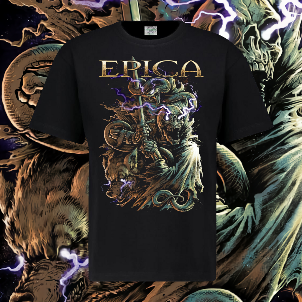 EPICA T-SHIRT - SKELETON CRUSADER