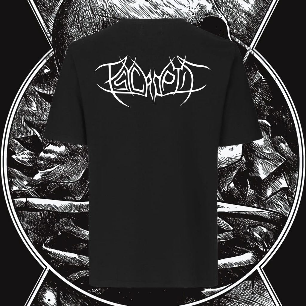 PSYCROPTIC T-SHIRT - SKULL AND BONES