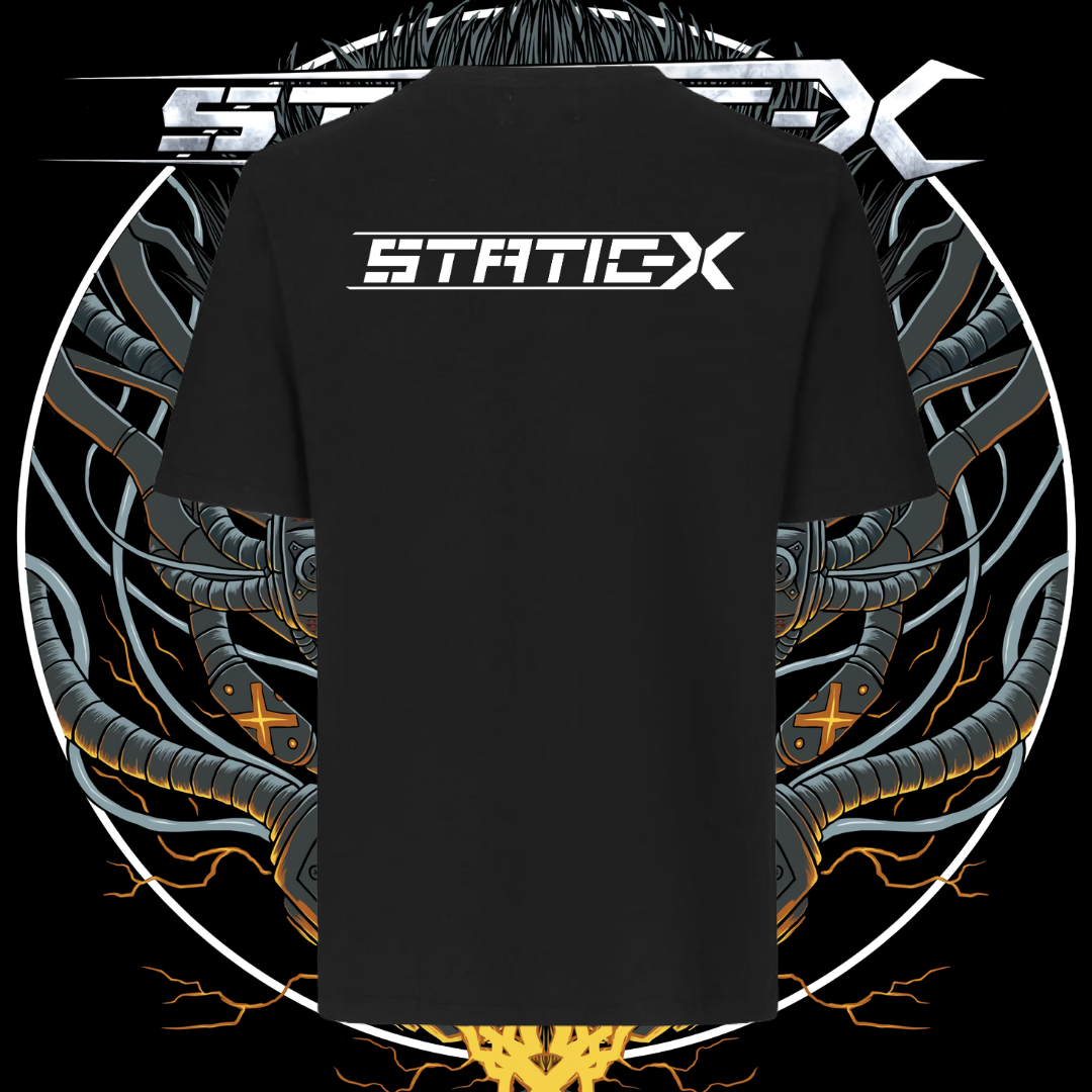 STATIC-X T-SHIRT - EVIL MACHINE