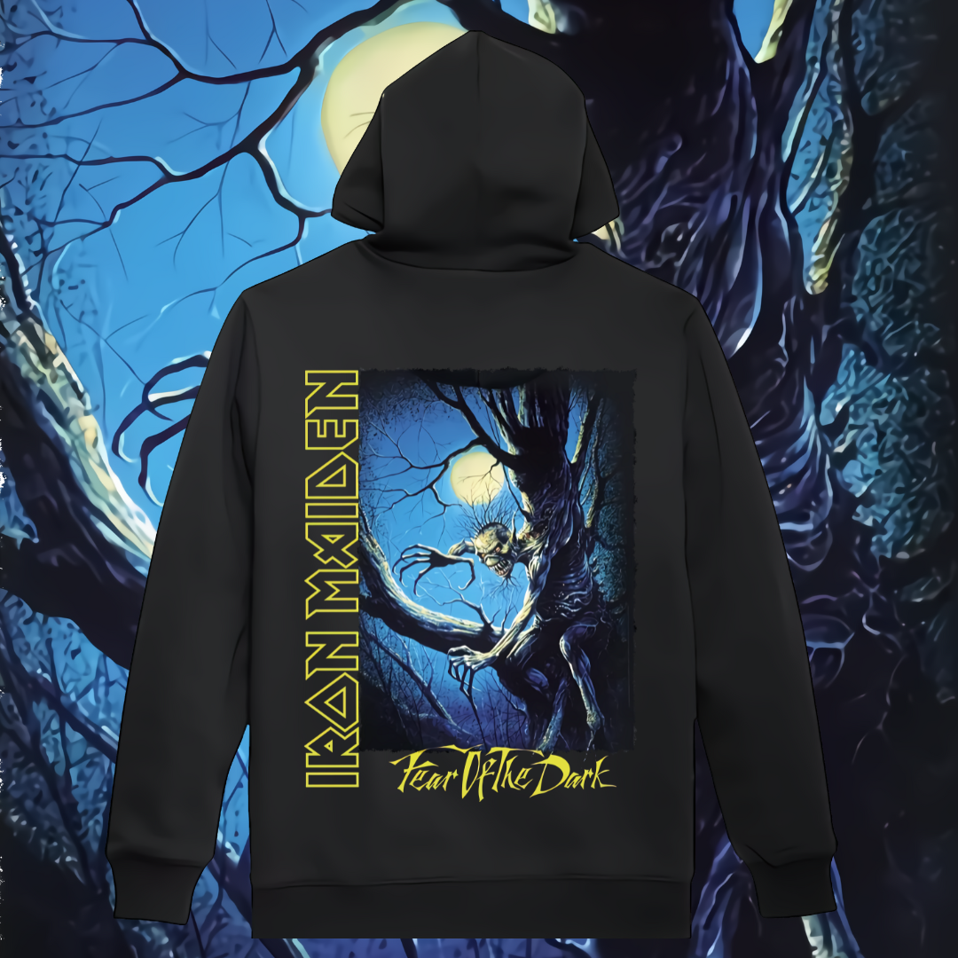IRON MAIDEN HOODIE - FEAR OF THE DARK