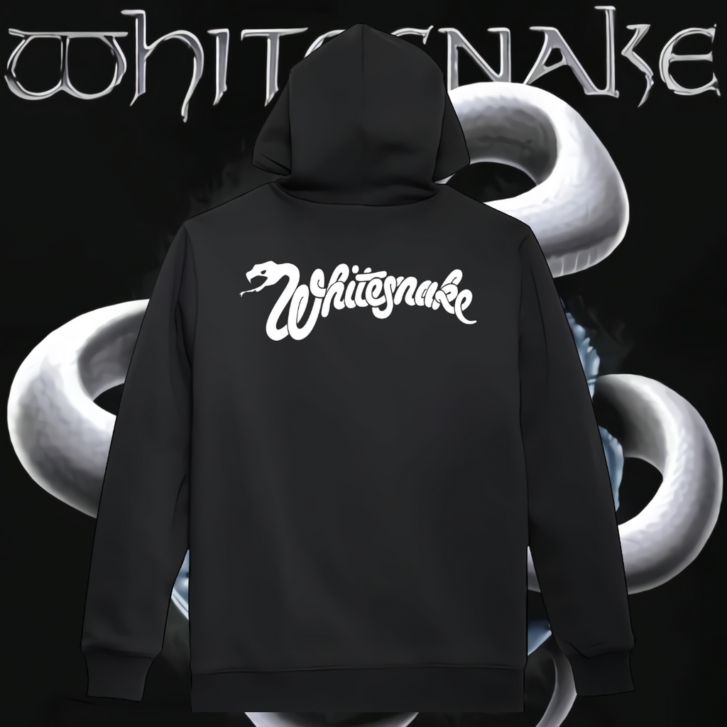 WHITESNAKE HOODIE - CRESCENT SNAKE