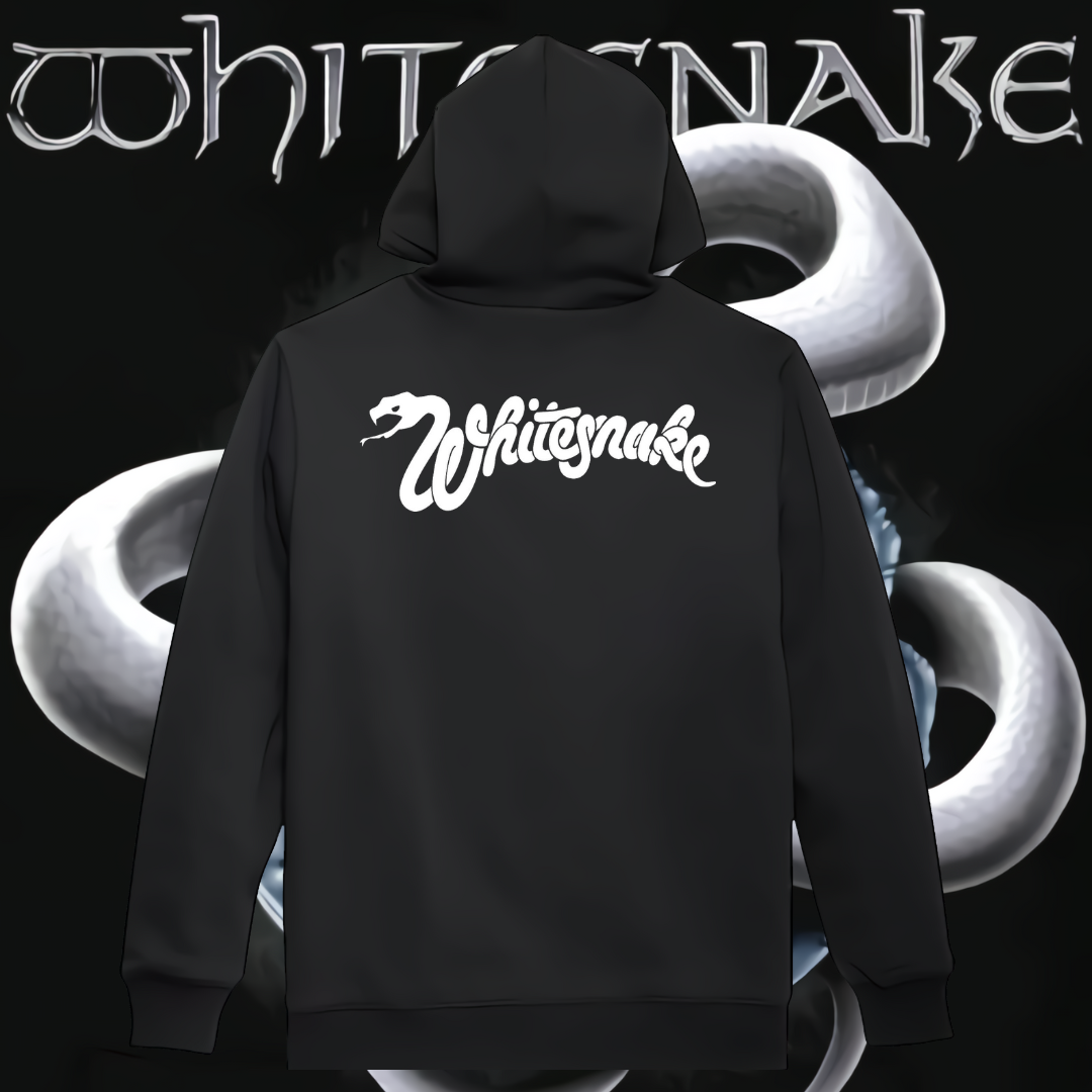 WHITESNAKE HOODIE - CRESCENT SNAKE