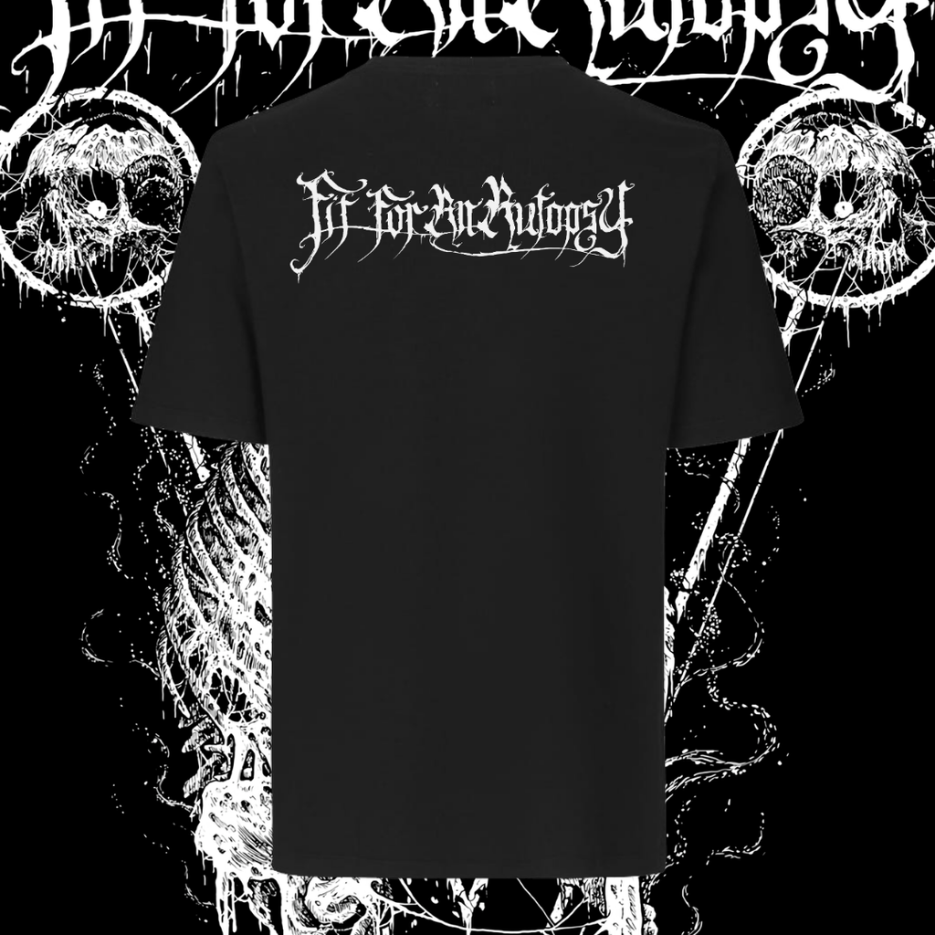 FIT FOR AN AUTOPSY T-SHIRT - SKELETAL GEOMETRY