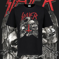 SLAYER T-SHIRT - EAGLE SKULLS