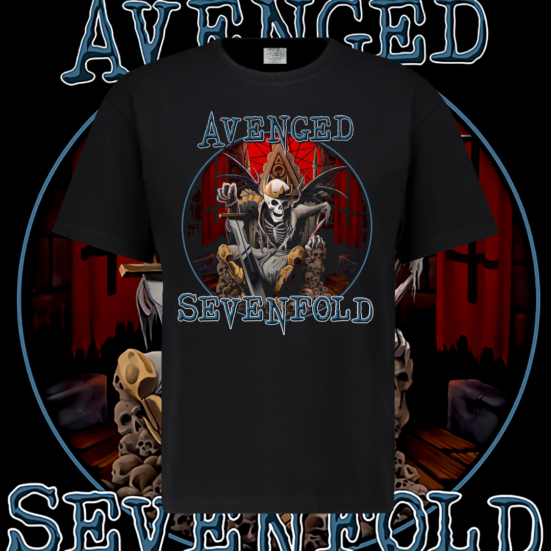 AVENGED SEVENFOLD T-SHIRT - HAIL TO THE KING