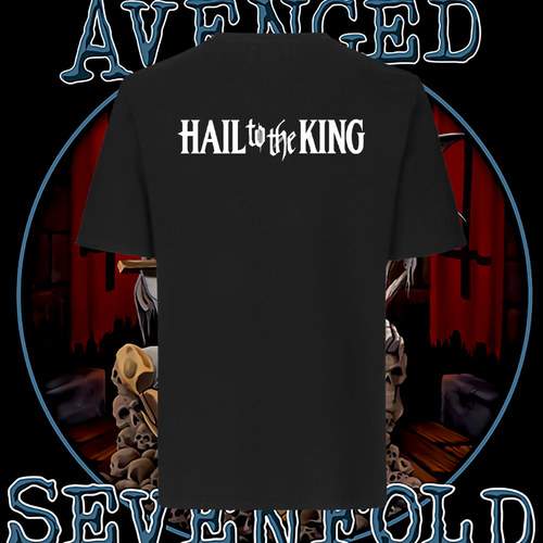 AVENGED SEVENFOLD T-SHIRT - HAIL TO THE KING