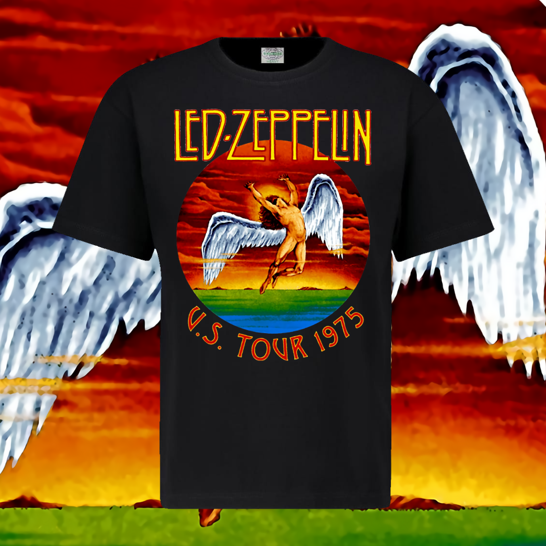 LED ZEPPELIN T-SHIRT - US TOUR 1975