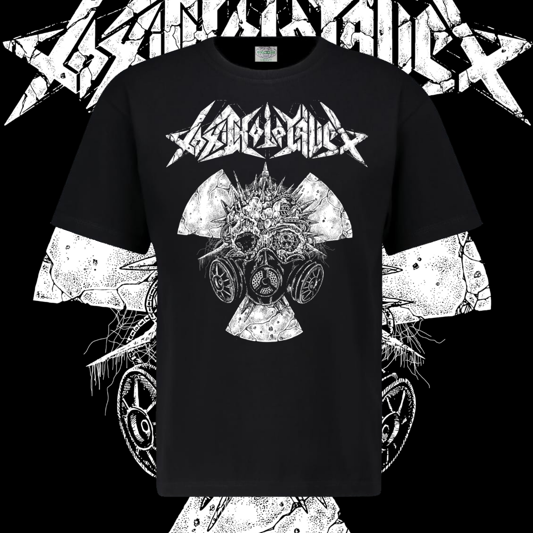 TOXIC HOLOCAUST T-SHIRT - NUCLEAR MASK