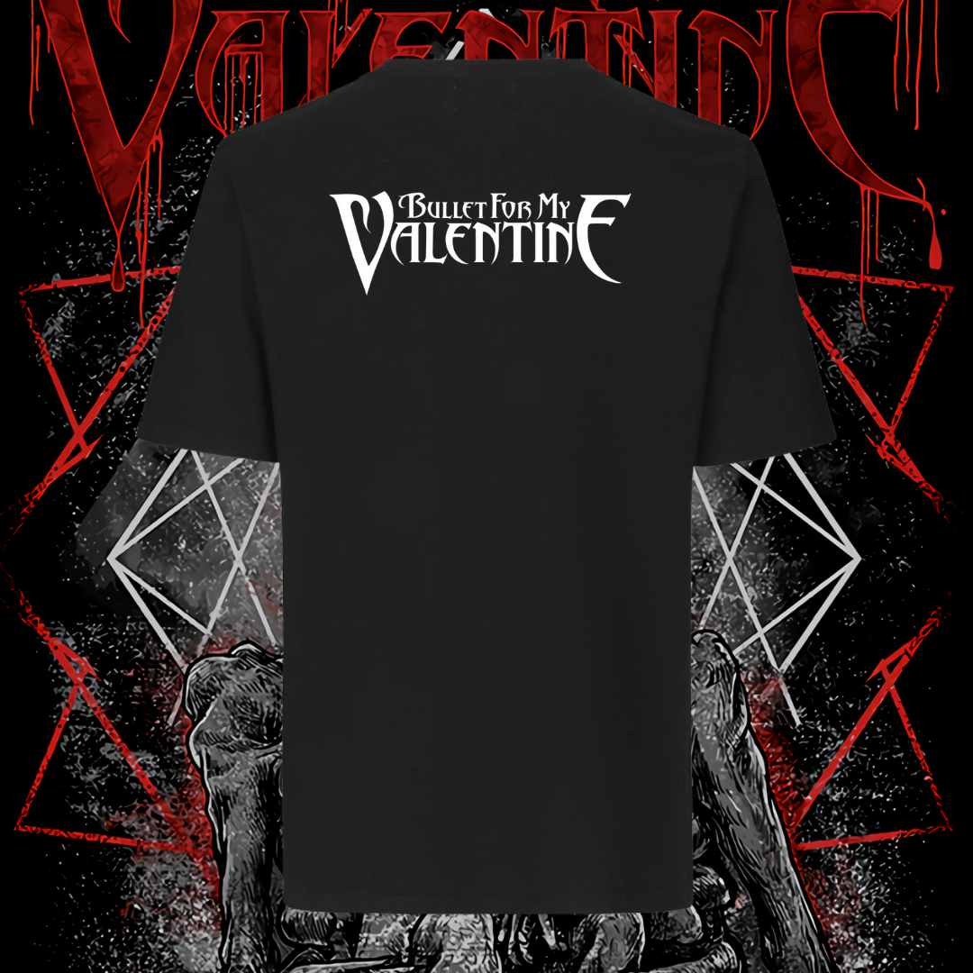 BULLET FOR MY VALENTINE T-SHIRT - SKELETAL SENSES