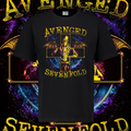 AVENGED SEVENFOLD T-SHIRT - DEATHBAT CROSS