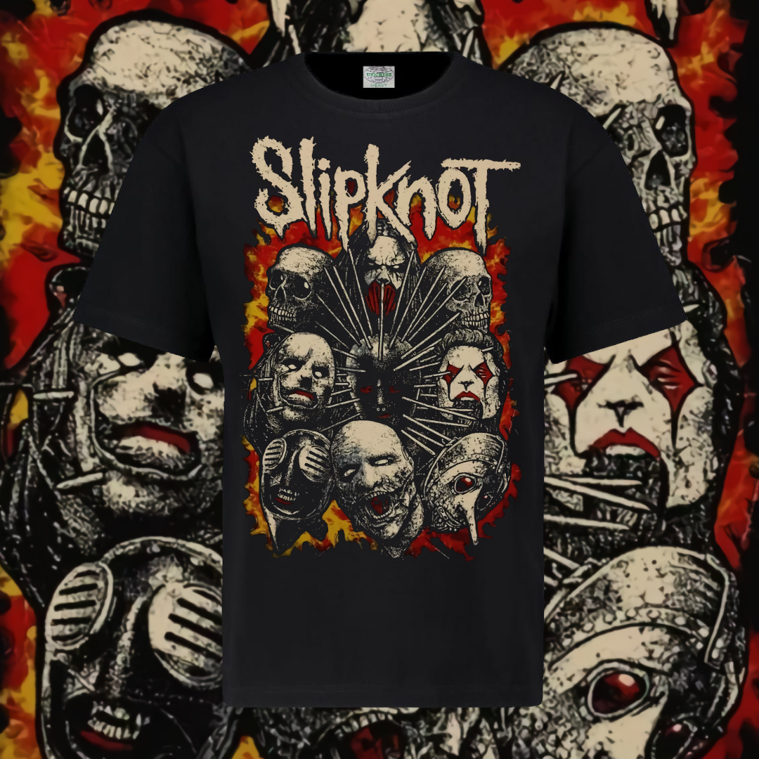 SLIPKNOT T-SHIRT - BAND MEMBERS