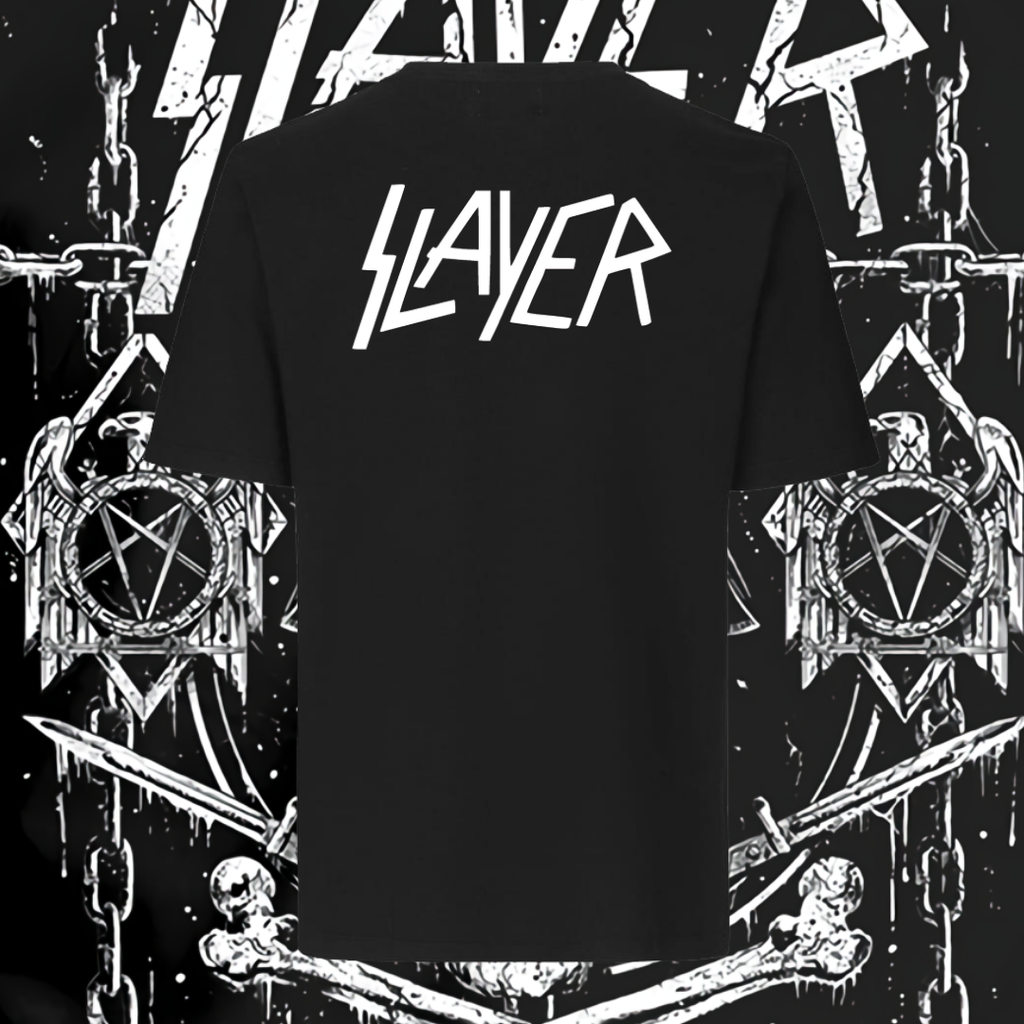SLAYER T-SHIRT - SKELETON SOLDIER