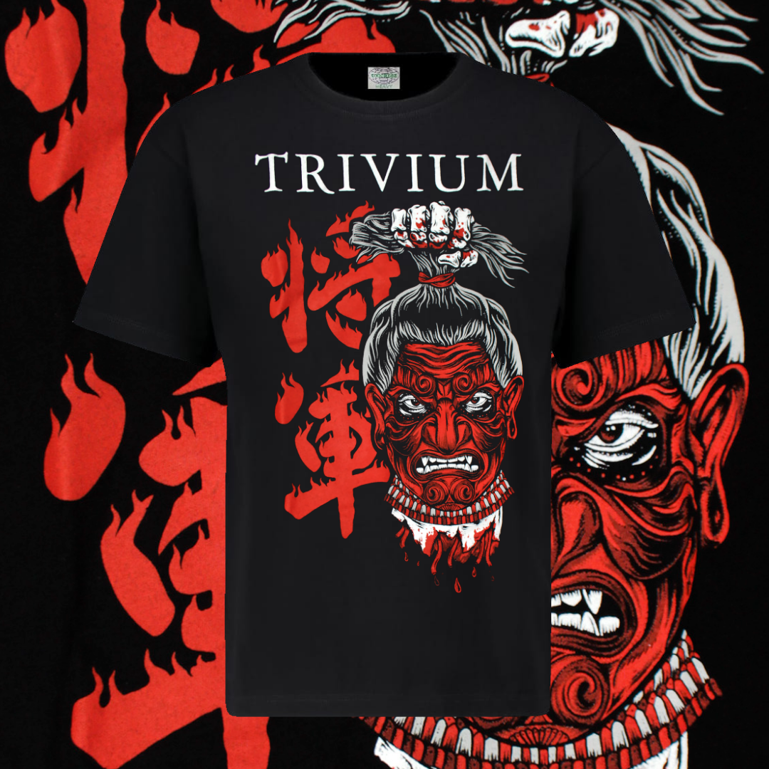 TRIVIUM T-SHIRT - SHOGUN HEAD