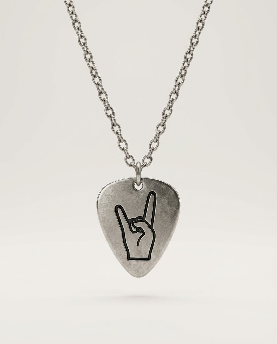 LED ZEPPELIN PICK NECKLACE