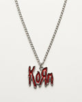KORN RED LOGO NECKLACE