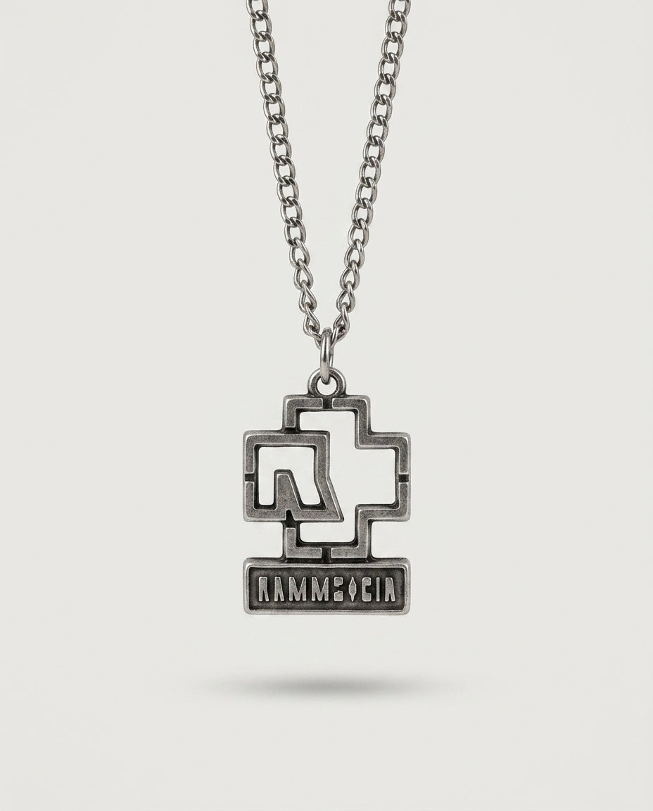RAMMSTEIN LOGO NECKLACE