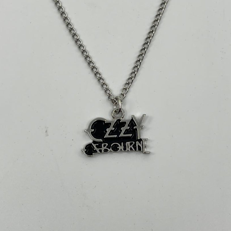 Ozzy Ozbourne Logo Necklace