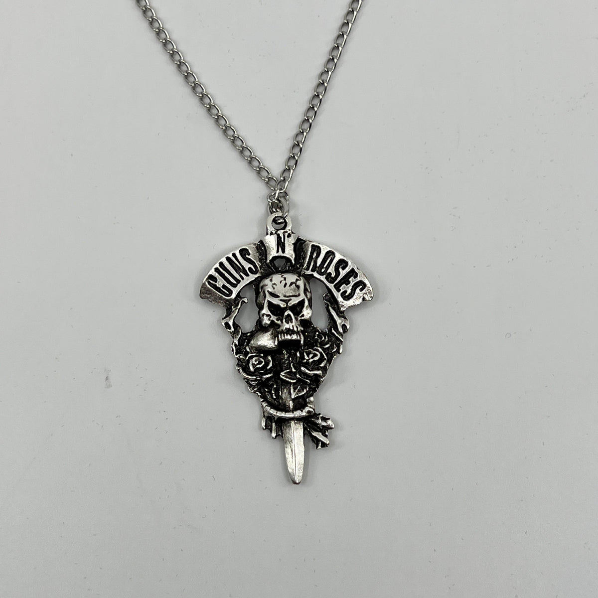 Guns N' Roses Skull Design Necklace