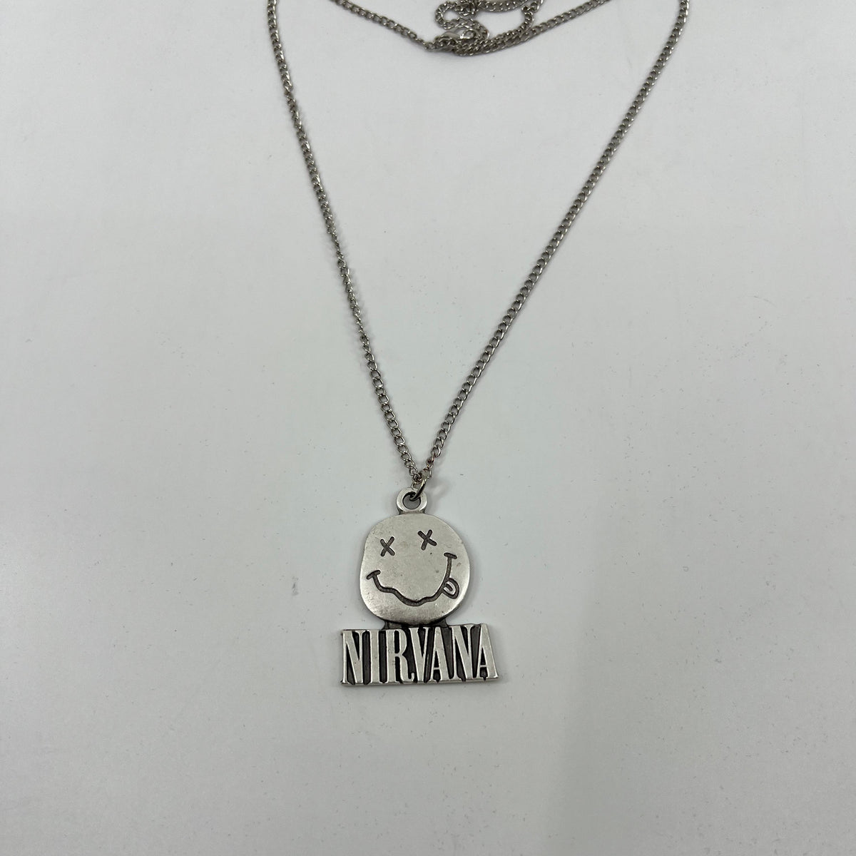 Nirvana Smiley Face Logo Necklace