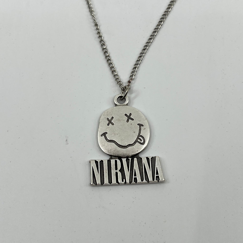 Nirvana Smiley Face Logo Necklace