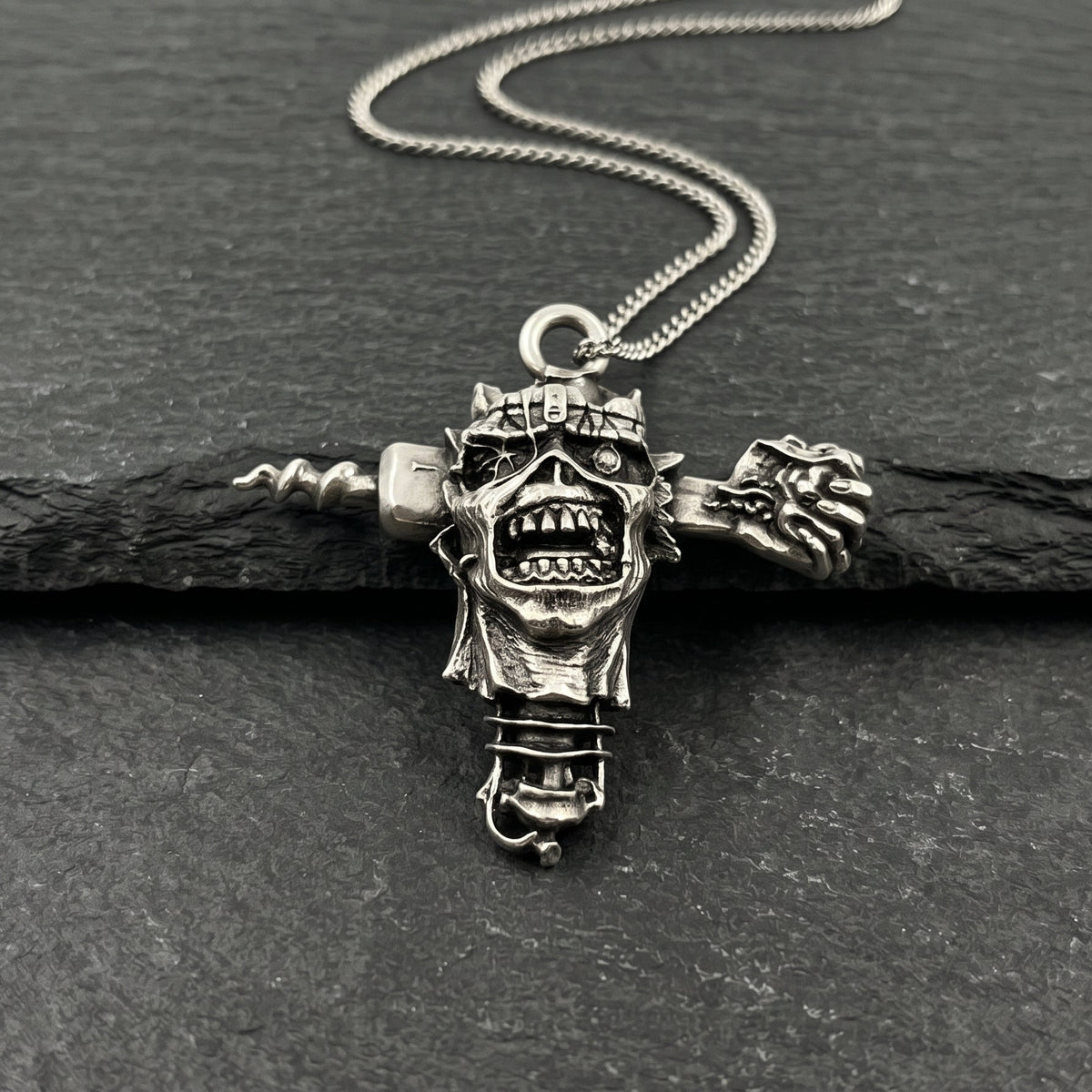 Iron Maiden Piece of Mind Necklace