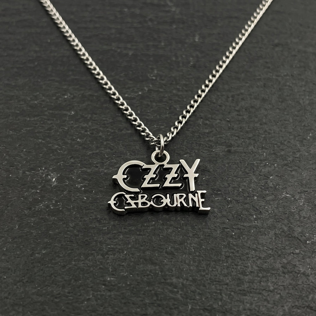 Ozzy Ozbourne Logo Necklace