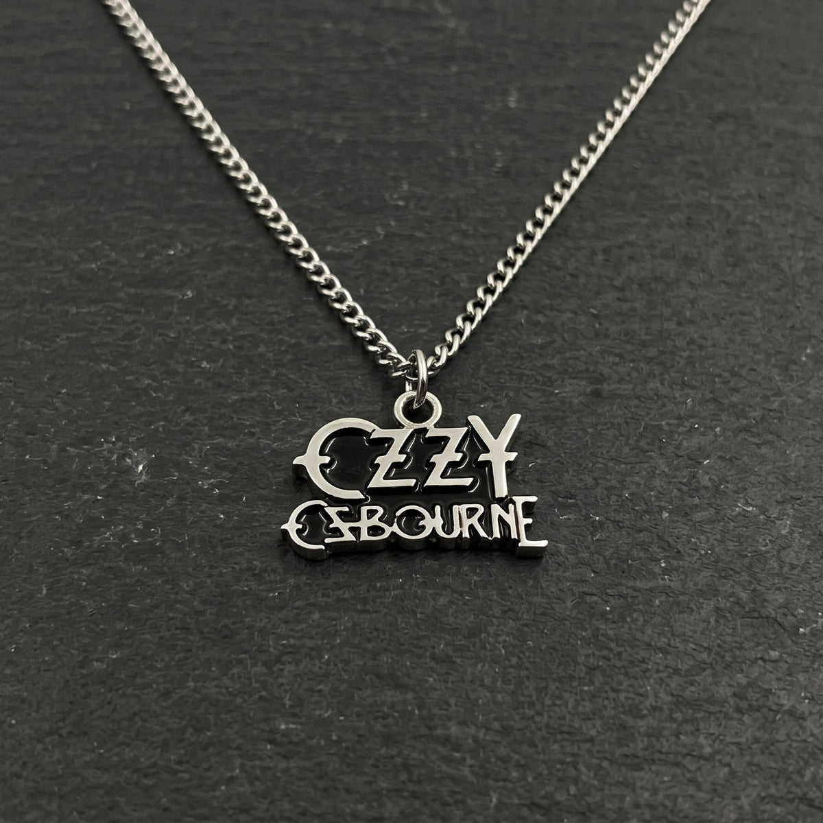 Ozzy Ozbourne Logo Necklace