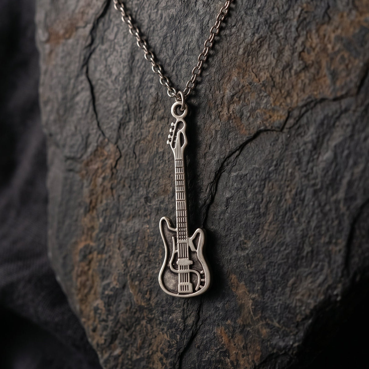 Handmade Bass Guitar Necklace