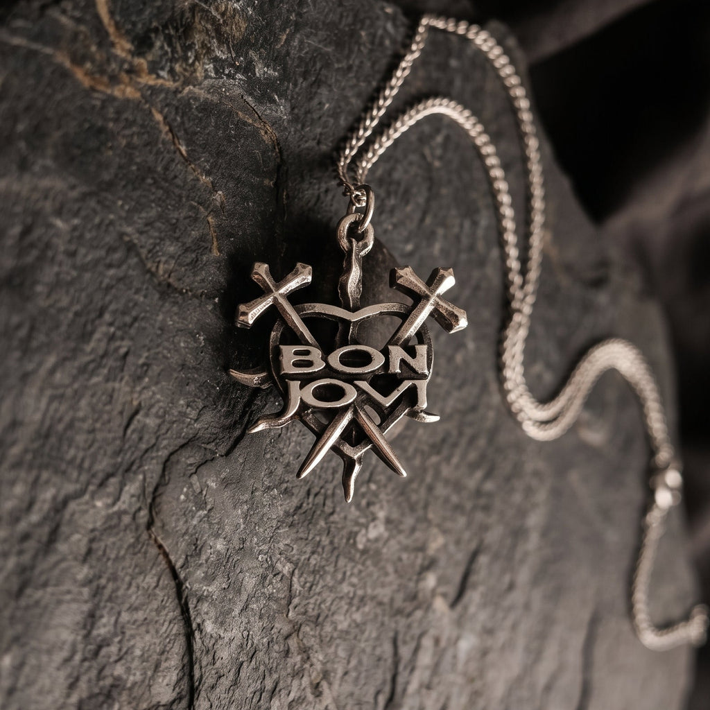 Bon Jovi Handmade Heart Necklace