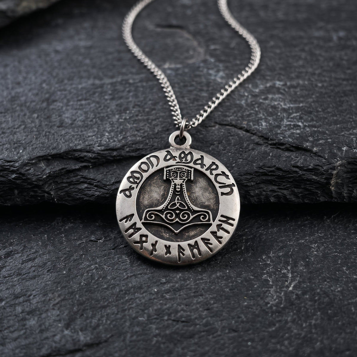 Amon Amarth Logo Necklace