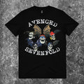 We Rock black heavyweight 100% cotton relaxed fit t-shirt with a clean minimalist design